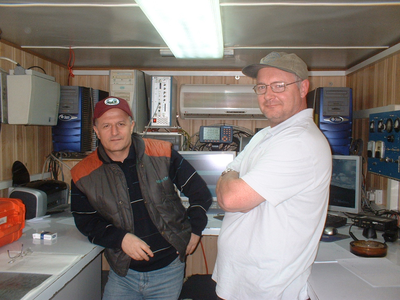 On site QC at NAGECO crew for Waha Oil in Libya.